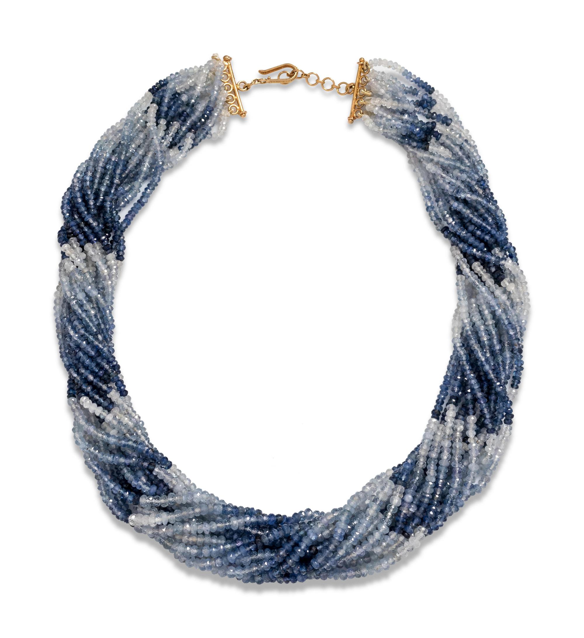 SAPPHIRE TORSADE NECKLACE