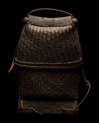 Eleven Oceanic and African Drums, Baskets, and Tools