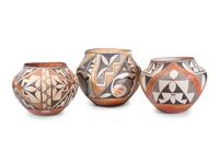 Acoma Polychrome Pottery