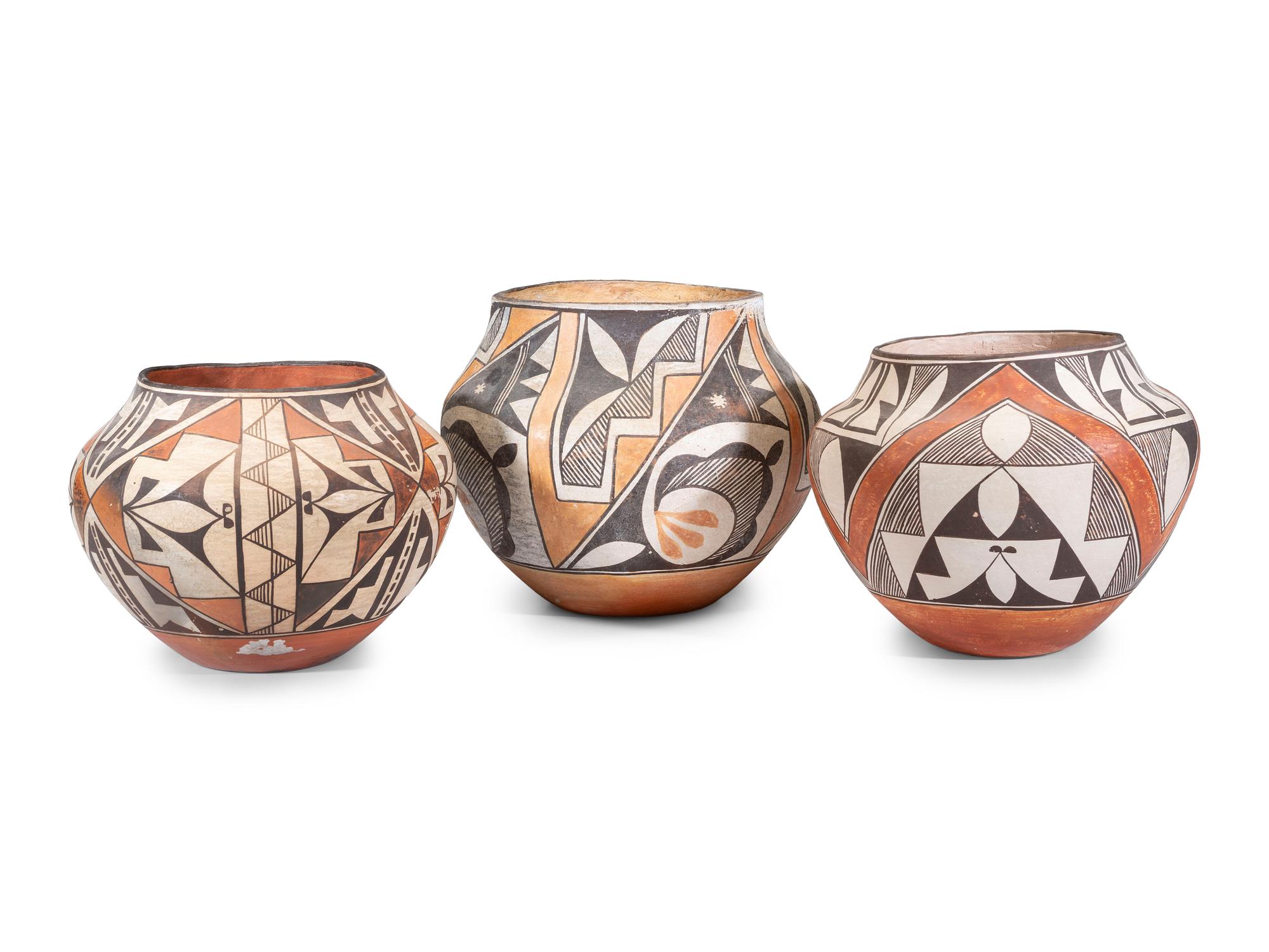 Acoma Polychrome Pottery