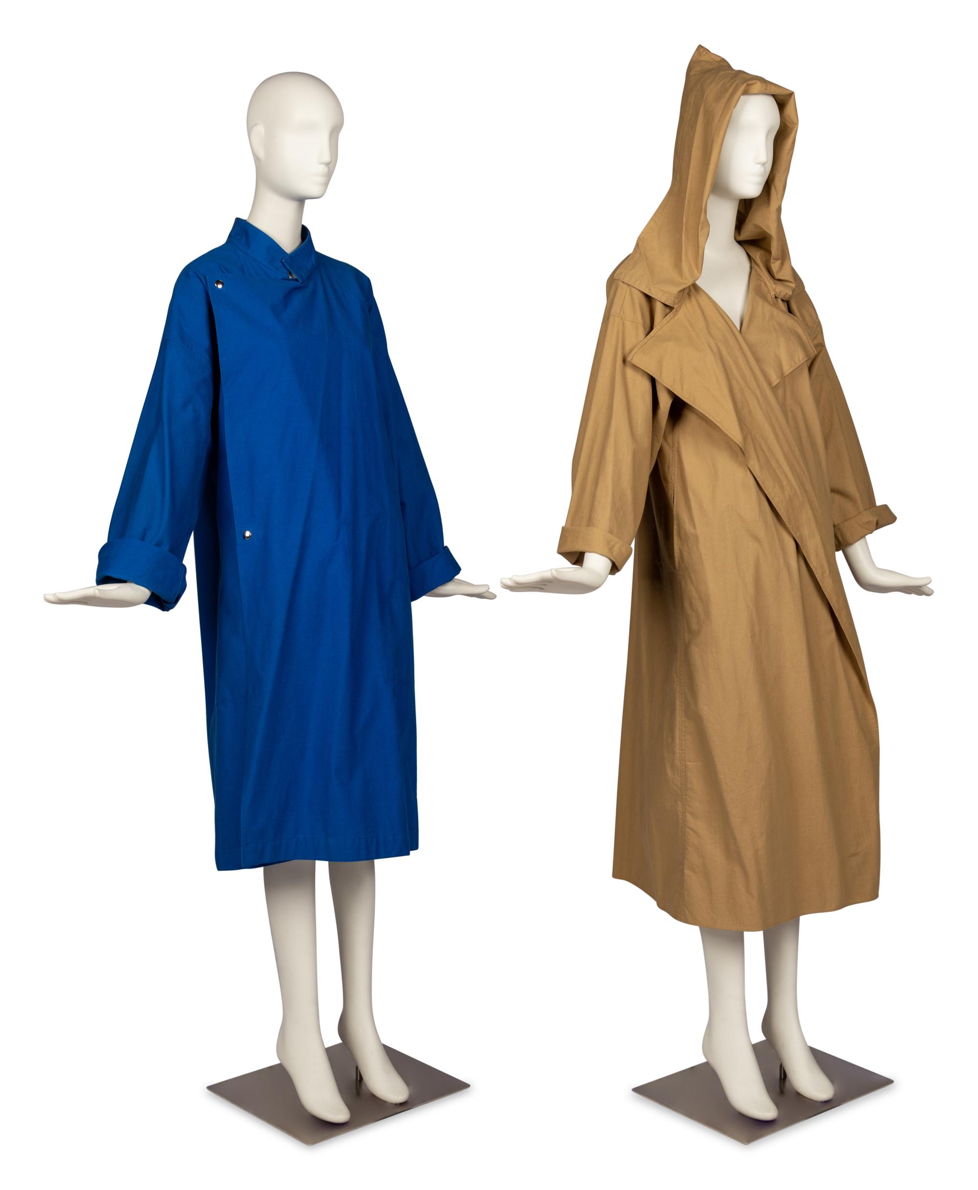 Two Jean-Charles de Castelbajac Coats, 1970-80s