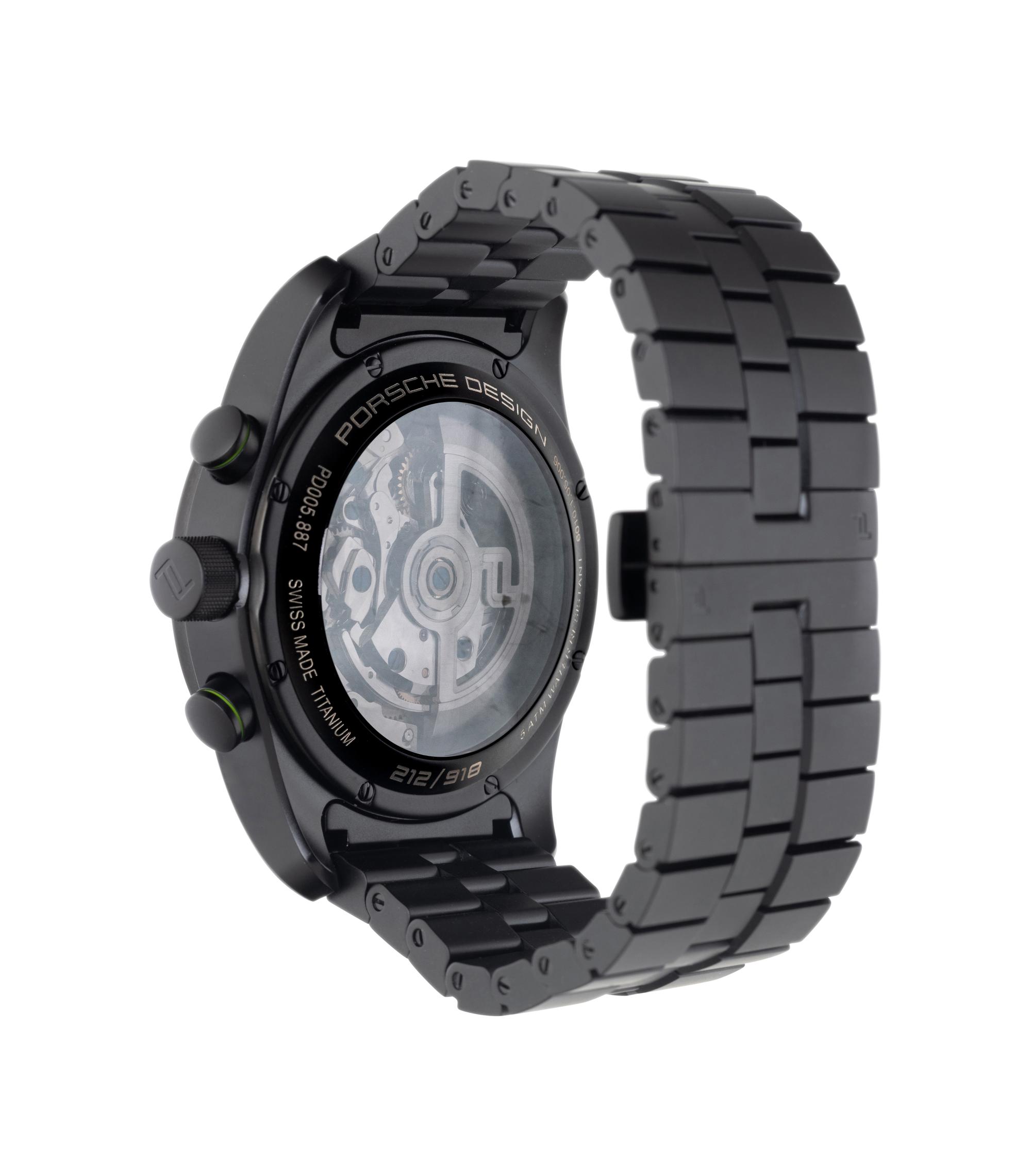 PORSCHE DESIGN, 'CHRONOTIMER 918 SPYDER CIRCLE' WATCH