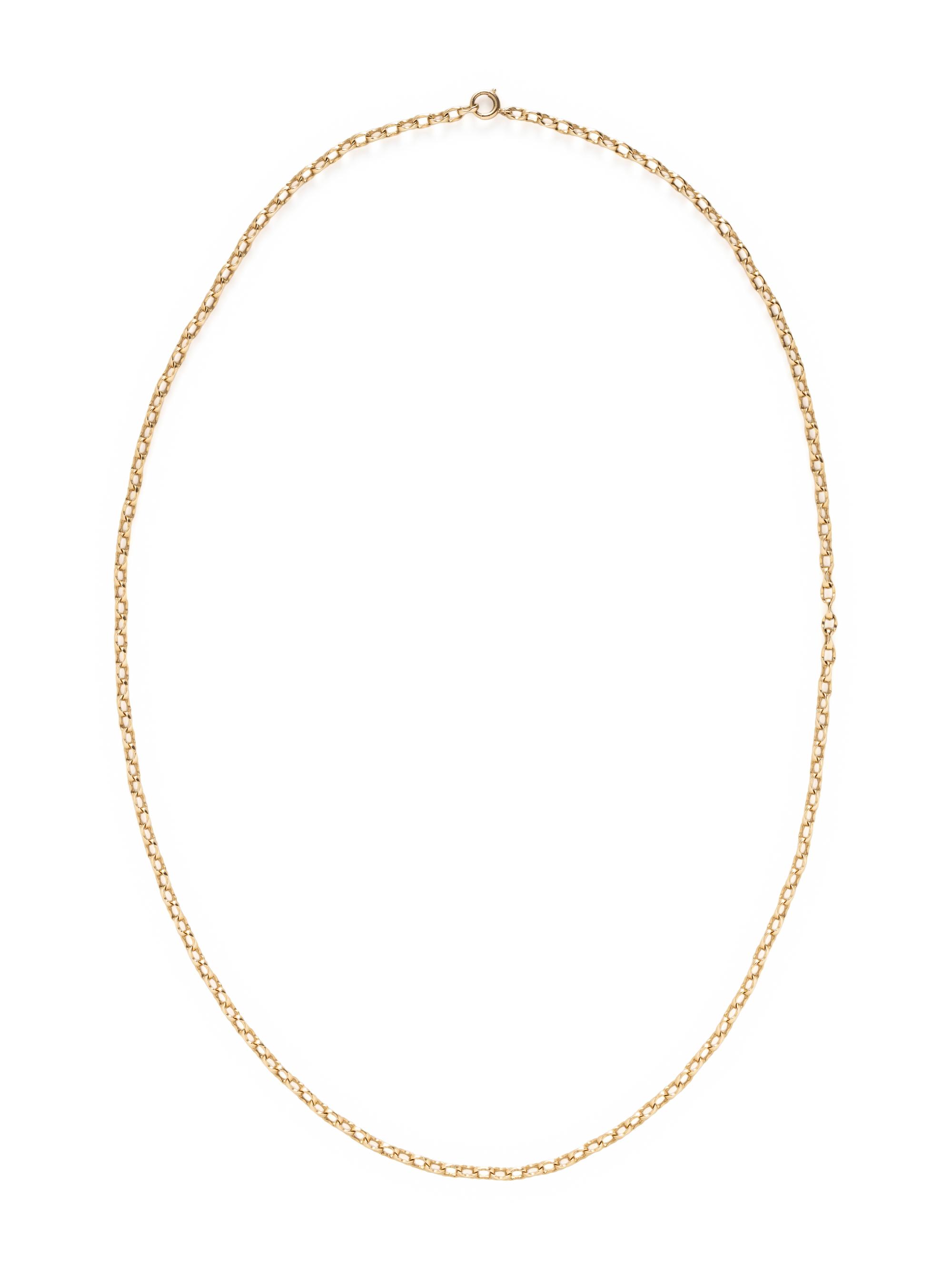 YELLOW GOLD NECKLACE