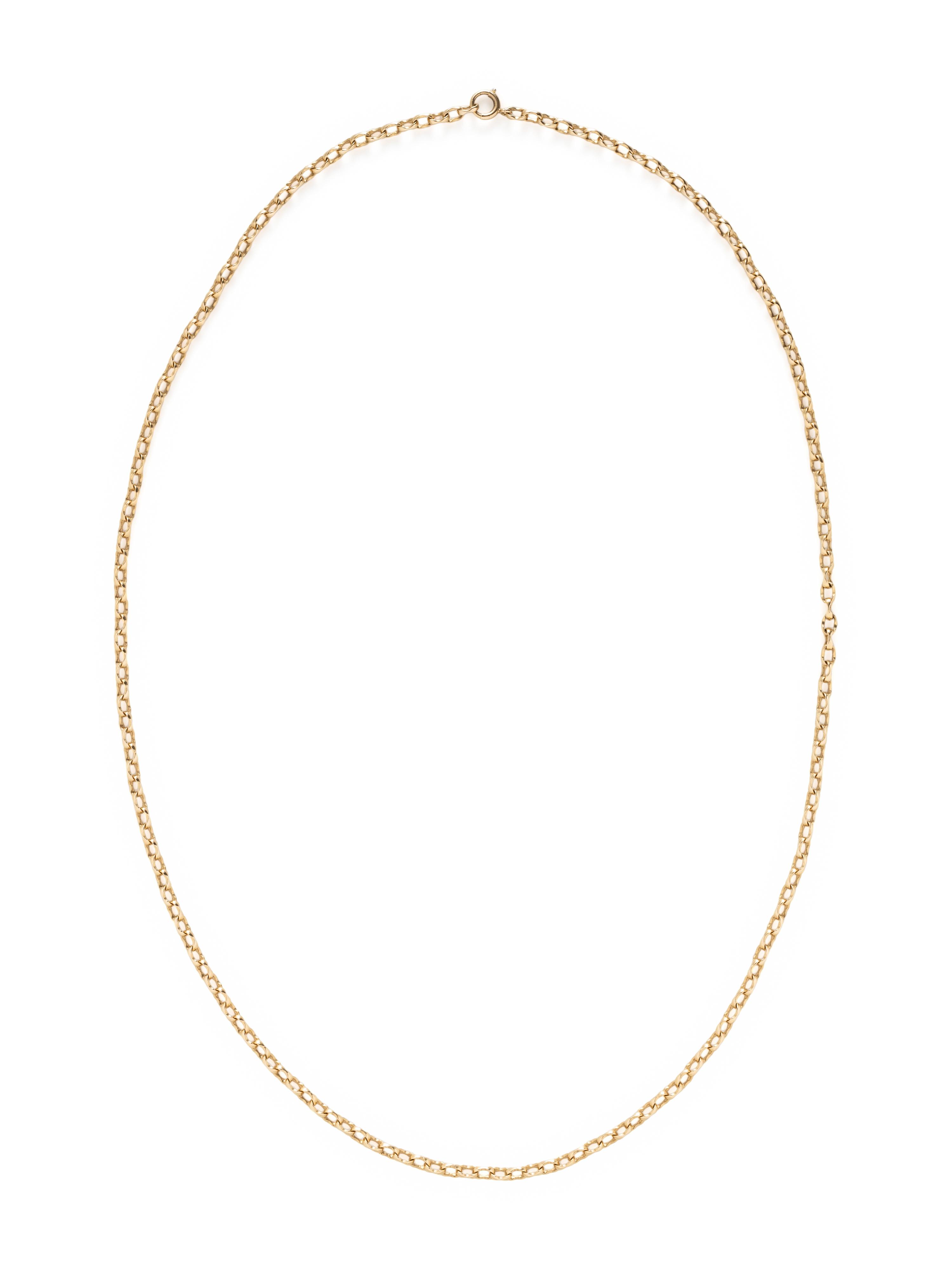YELLOW GOLD NECKLACE