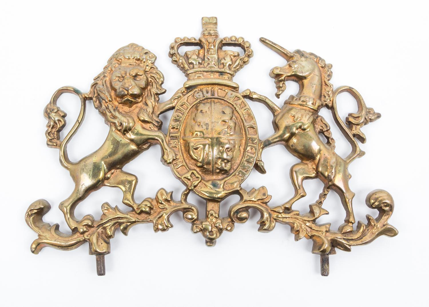 A Brass Applique Width 10 1/4 inches.