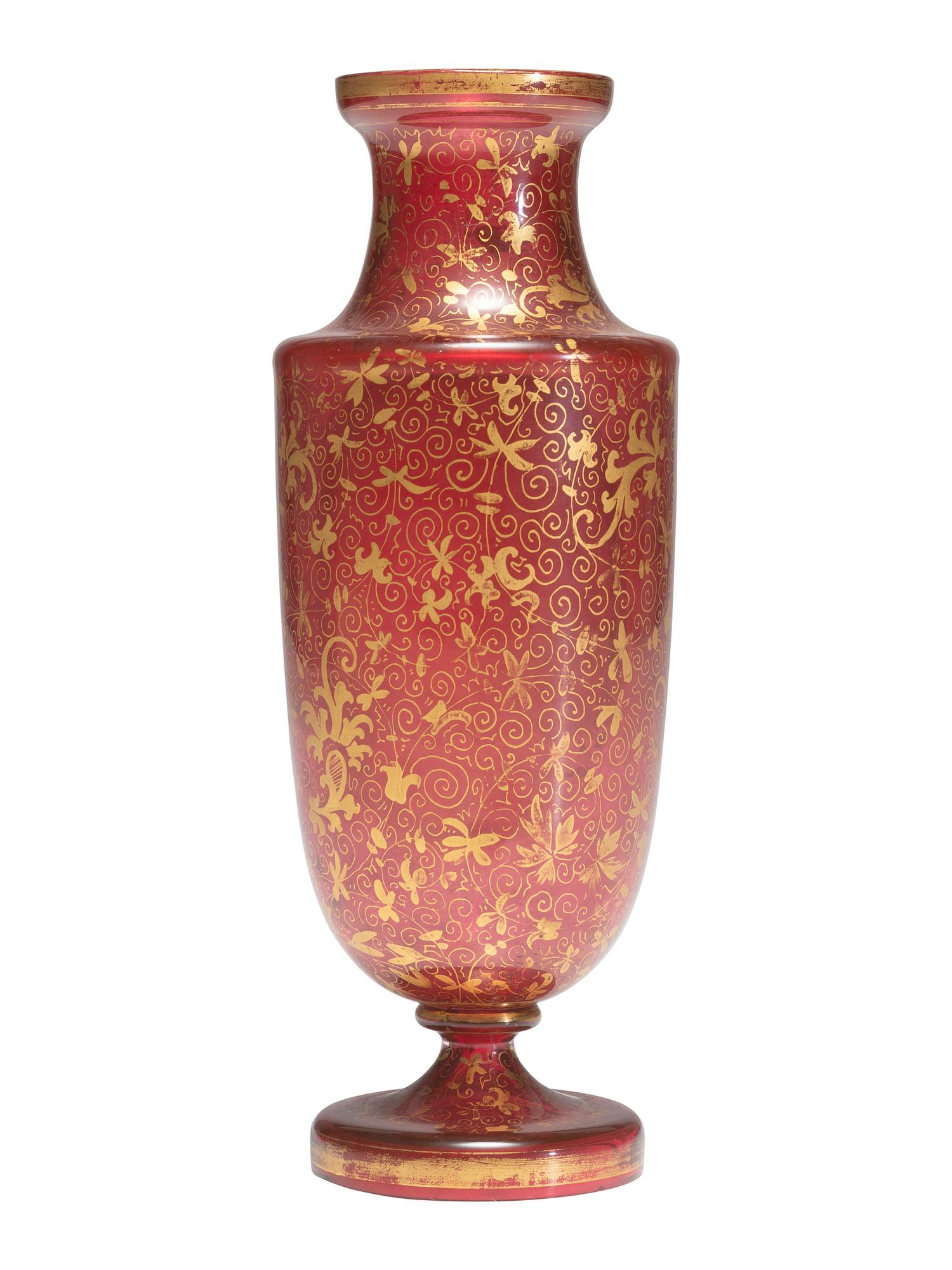 [Early Photography] Urn Featuring Photographic Portrait of a Young Woman