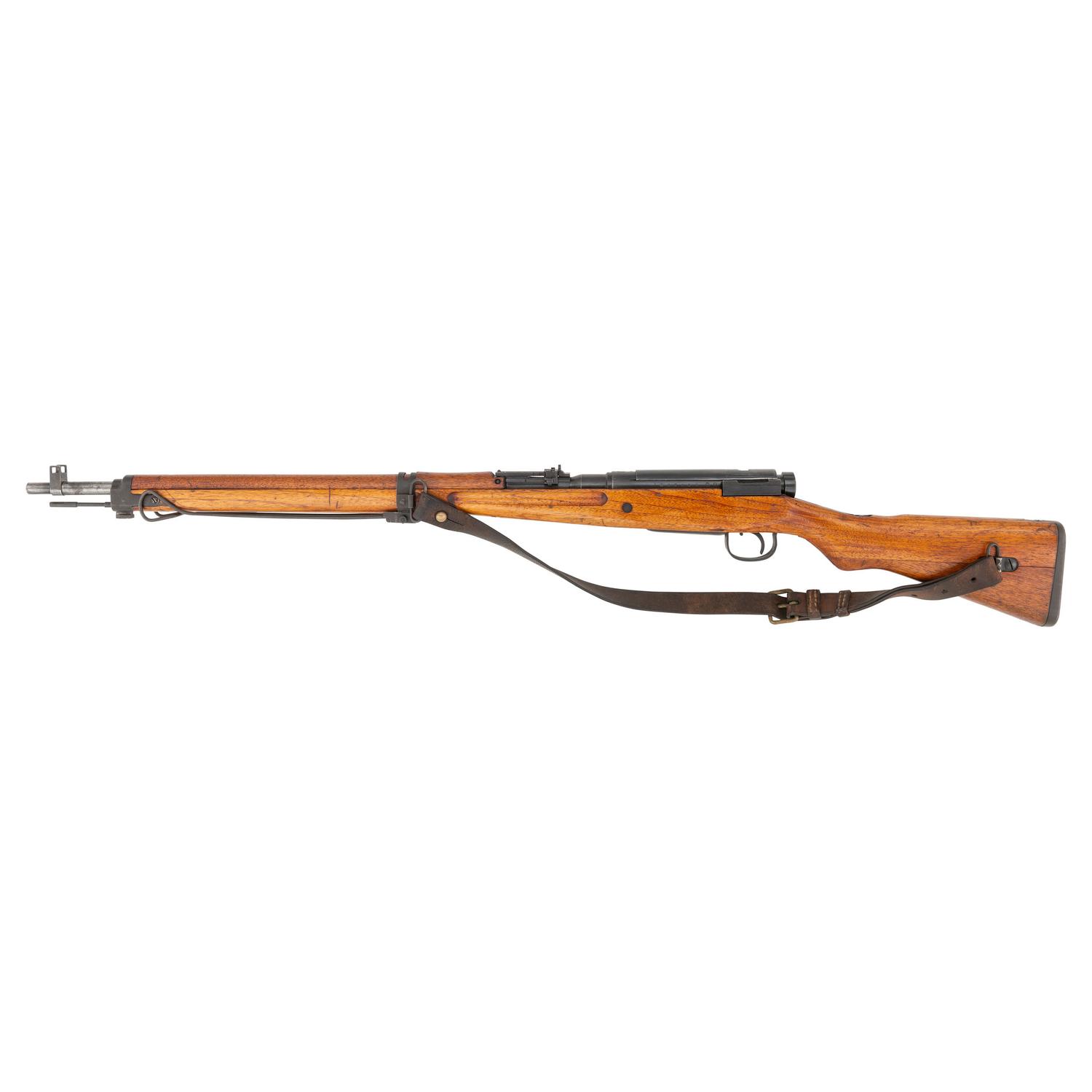 **Type 99 Arisaka Rifle with Matching Numbers Intact Mum, Anti-Aircraft Sights, Monopod