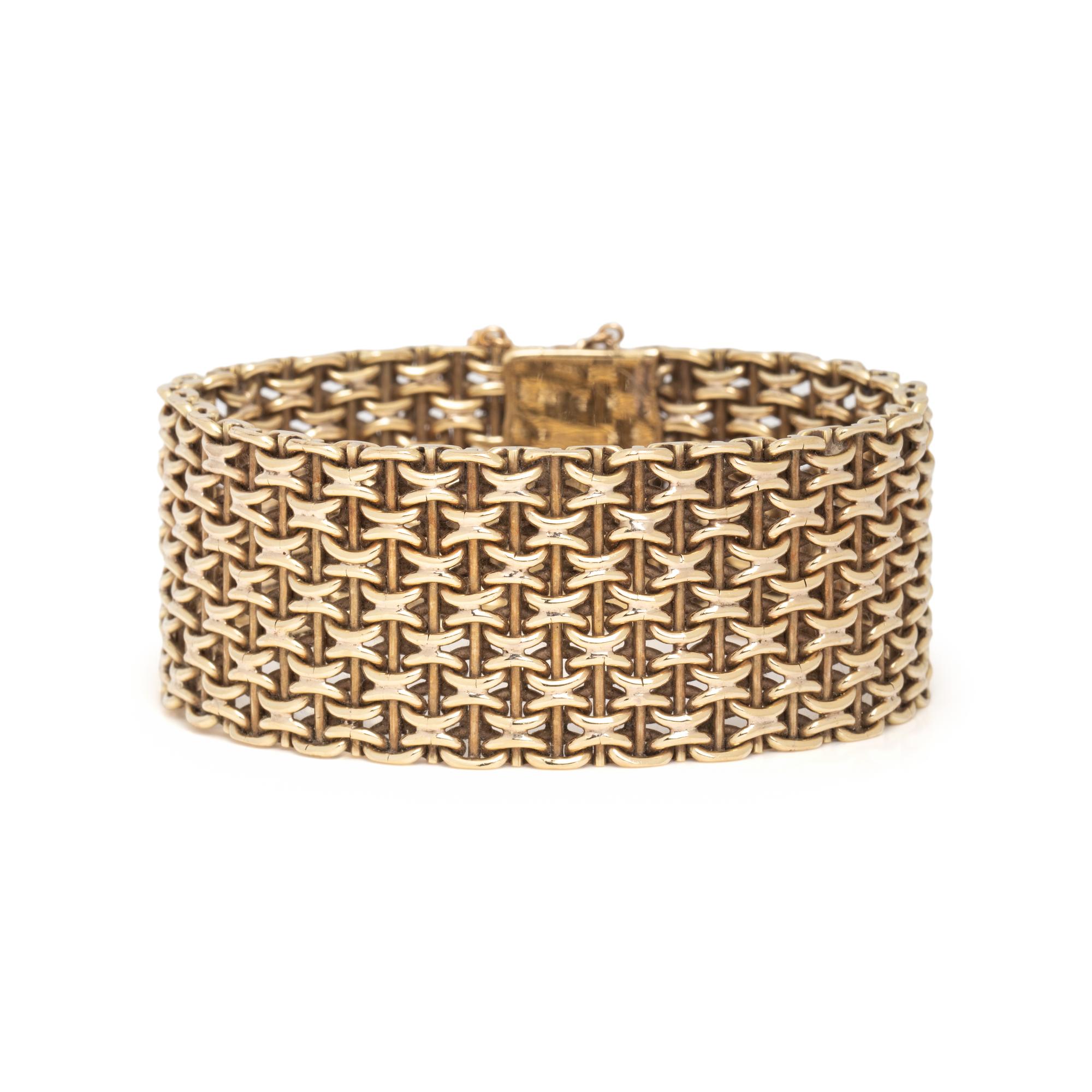 YELLOW GOLD BRACELET