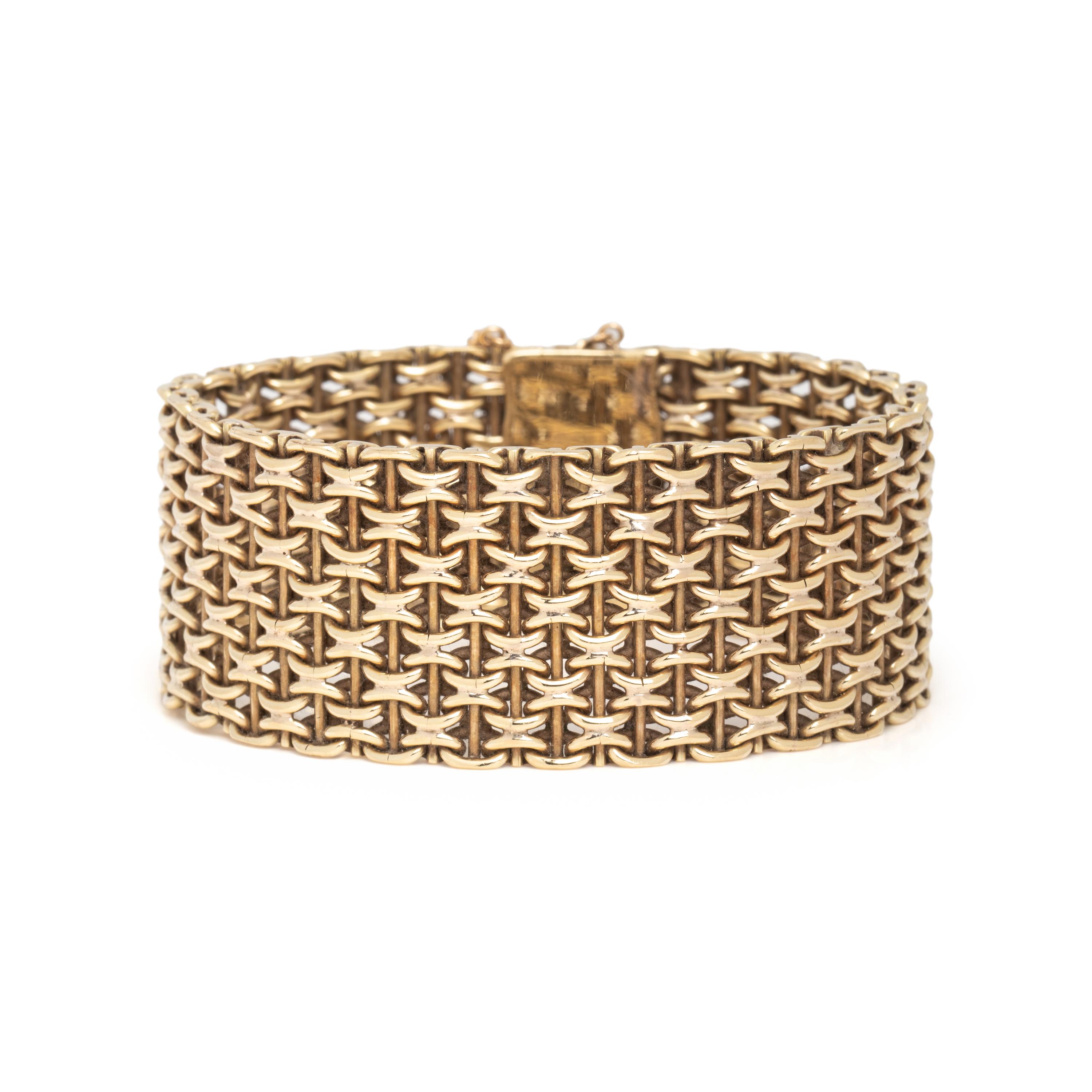 YELLOW GOLD BRACELET