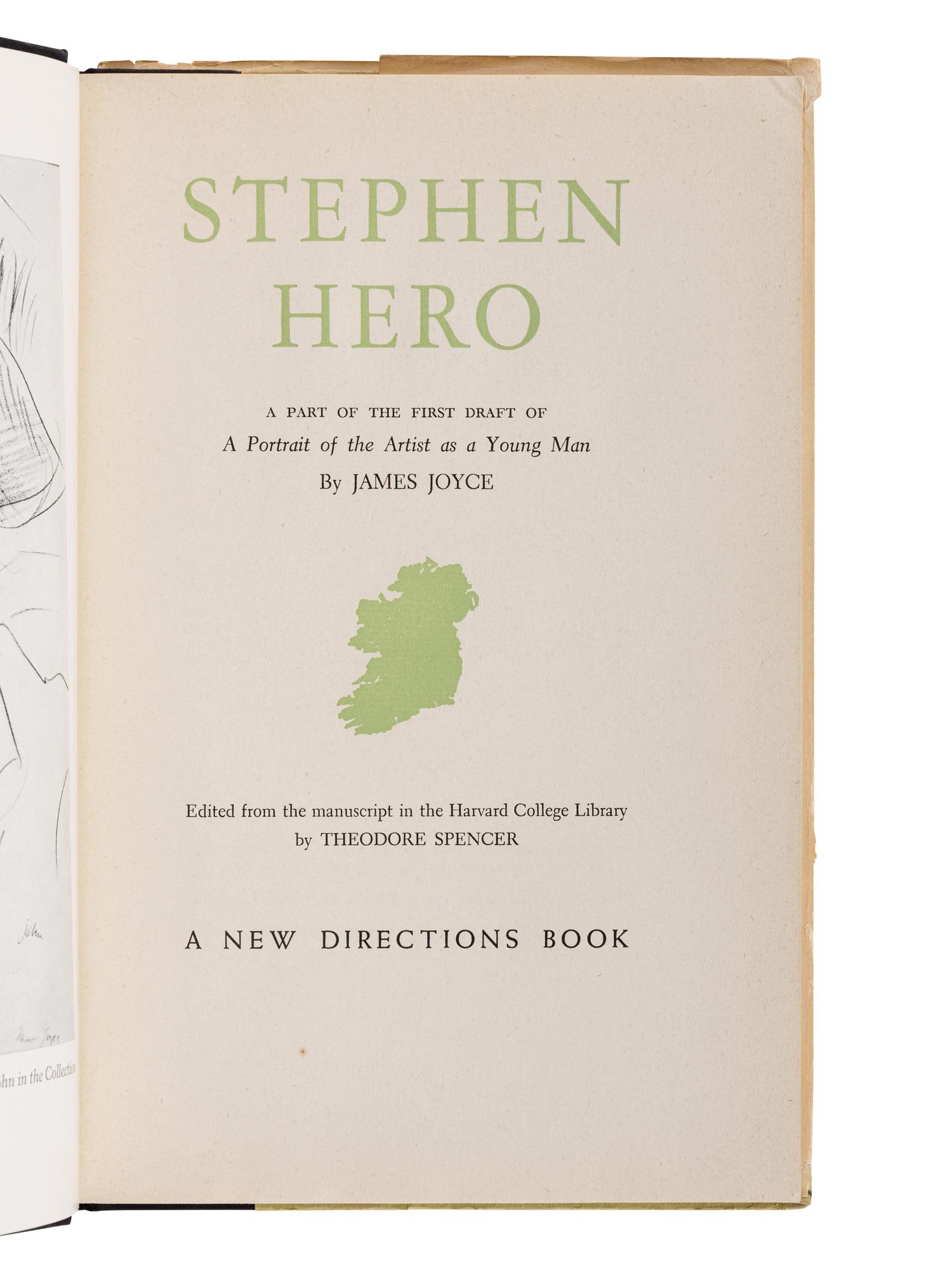 JOYCE, James (1882-1941). A group of 4 works by or about Joyce, MOST FIRST EDITION, comprising:
