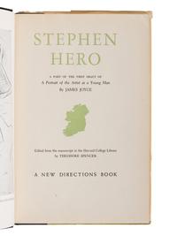 JOYCE, James (1882-1941). A group of 4 works by or about Joyce, MOST FIRST EDITION, comprising:
