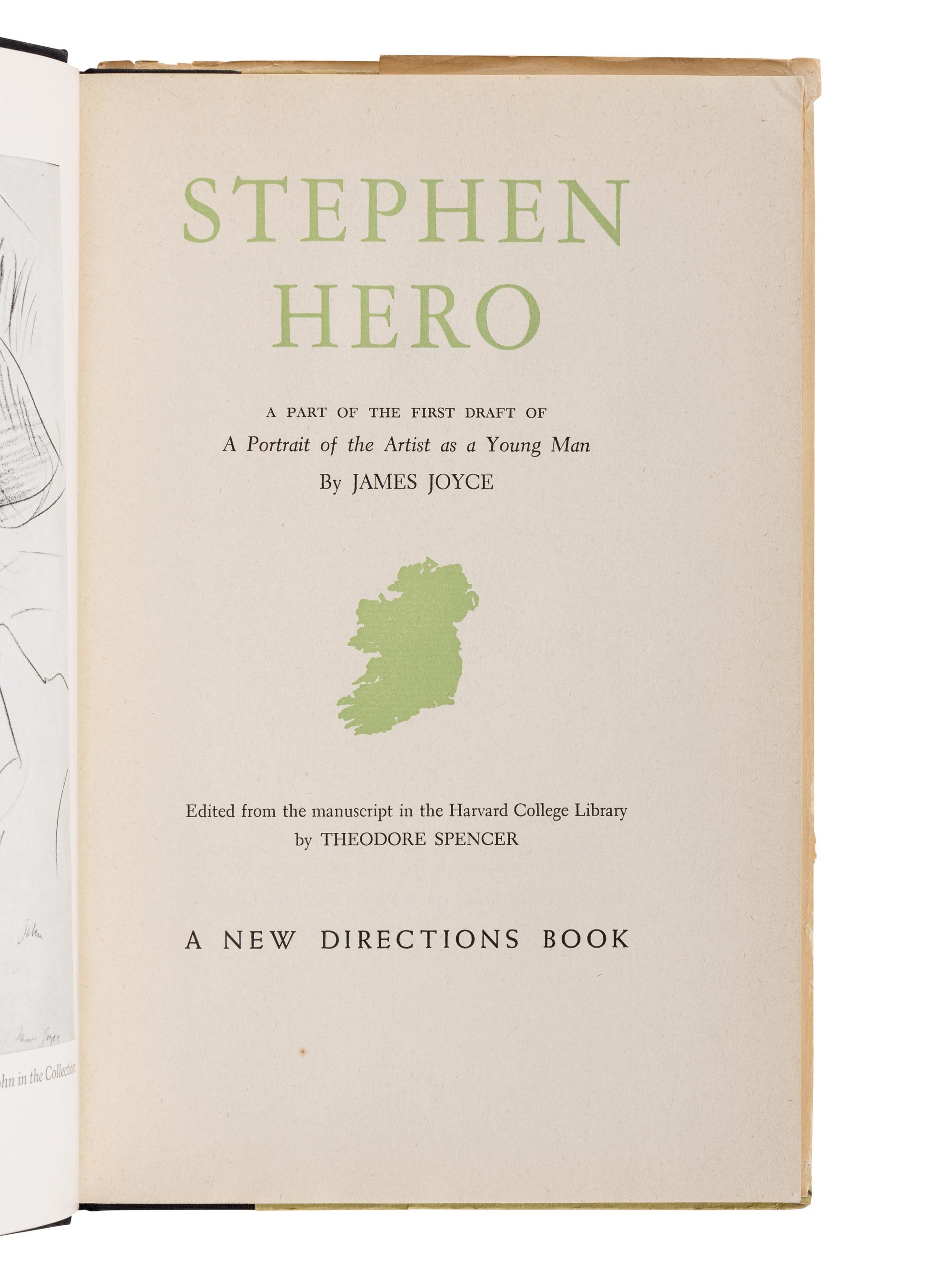 JOYCE, James (1882-1941). A group of 4 works by or about Joyce, MOST FIRST EDITION, comprising: