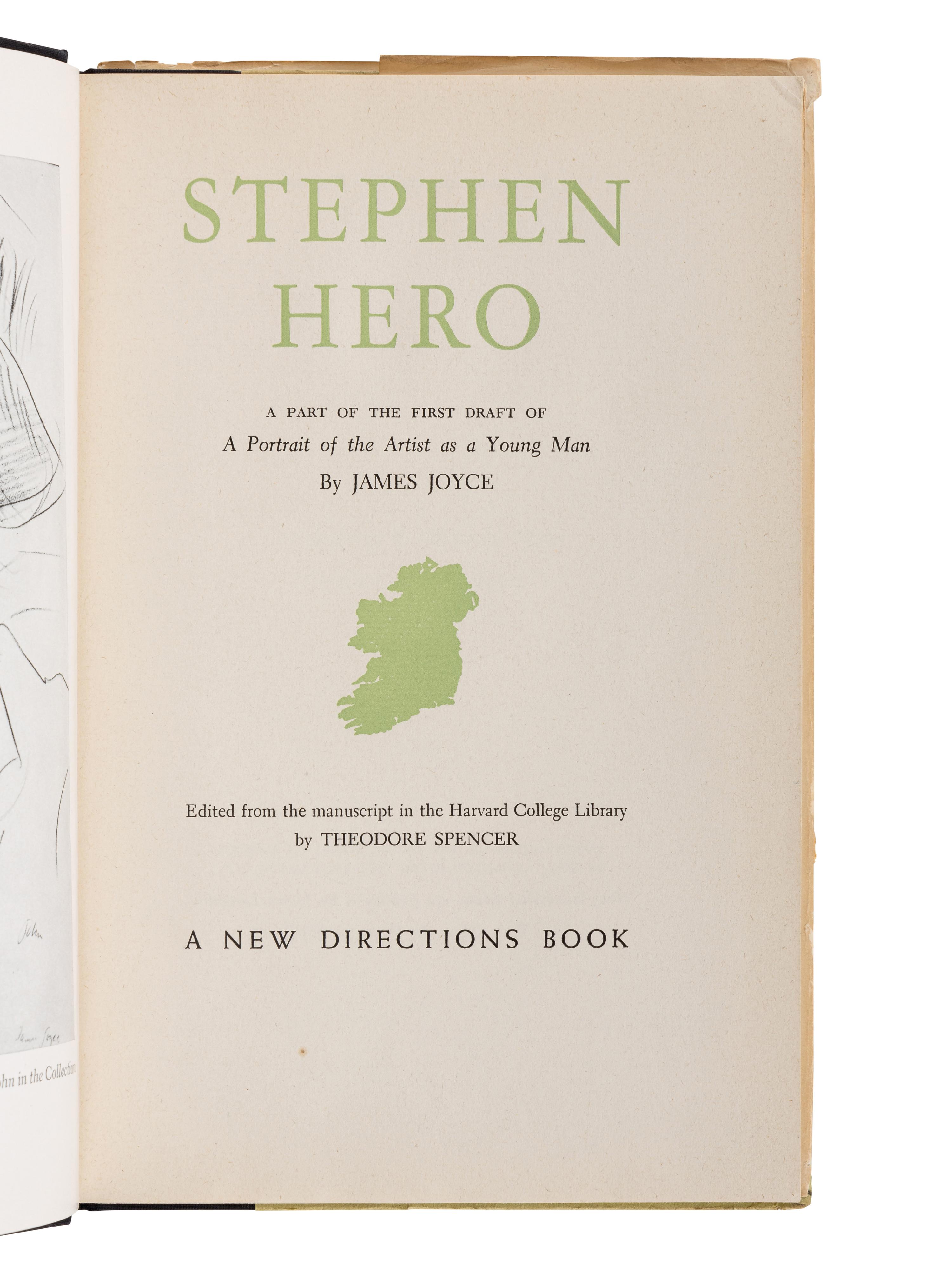JOYCE, James (1882-1941). A group of 4 works by or about Joyce, MOST FIRST EDITION, comprising:
