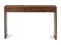 A Chinese Pine Console Table
