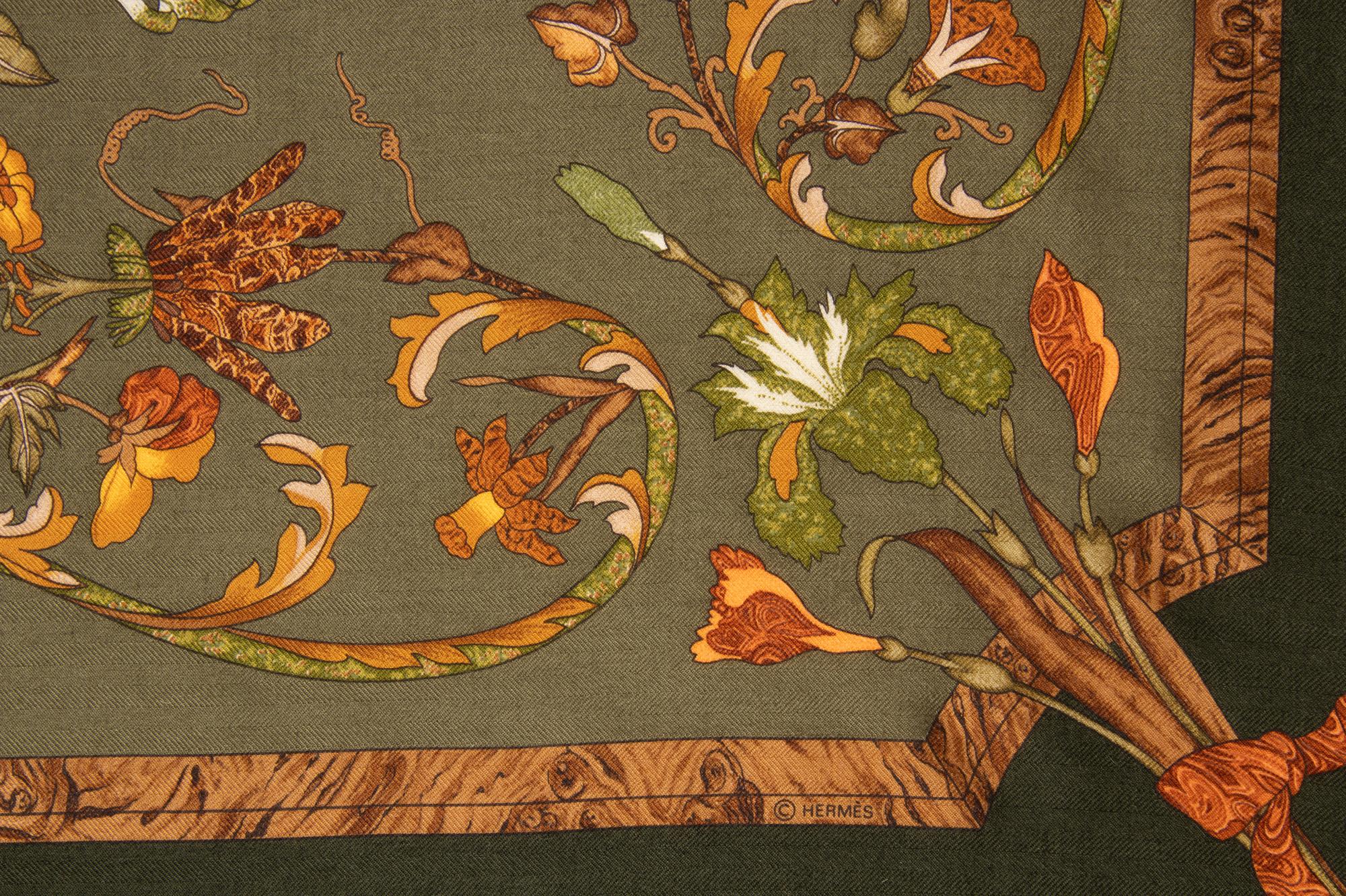 Hermès 140cm Cashmere/Silk Scarf
