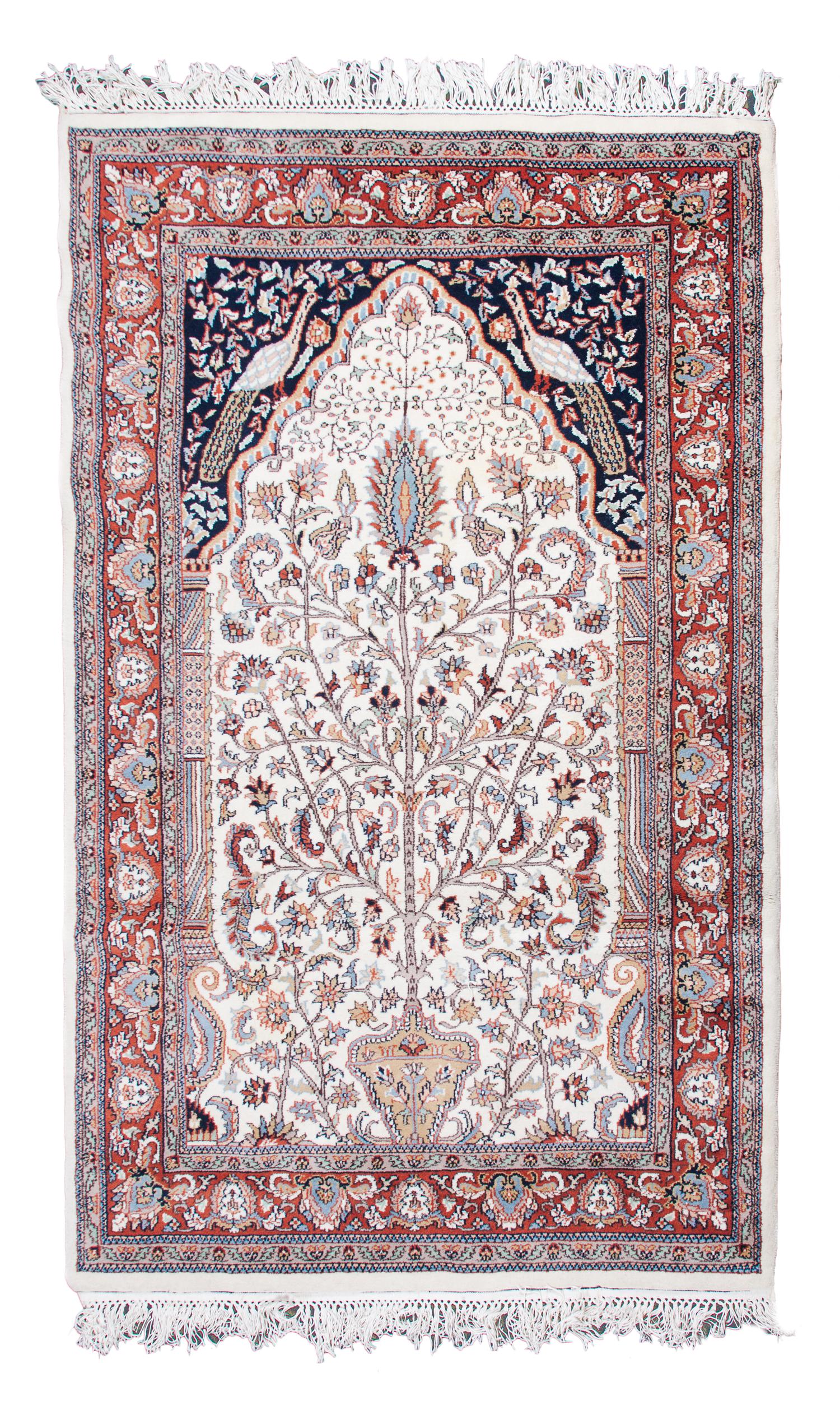 A Persian Wool Prayer Rug 6 feet 2 inches x 4 feet 1 inch. — 2ND HALF 20TH CENTURY