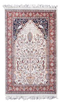 A Persian Wool Prayer Rug 6 feet 2 inches x 4 feet 1 inch. — 2ND HALF 20TH CENTURY