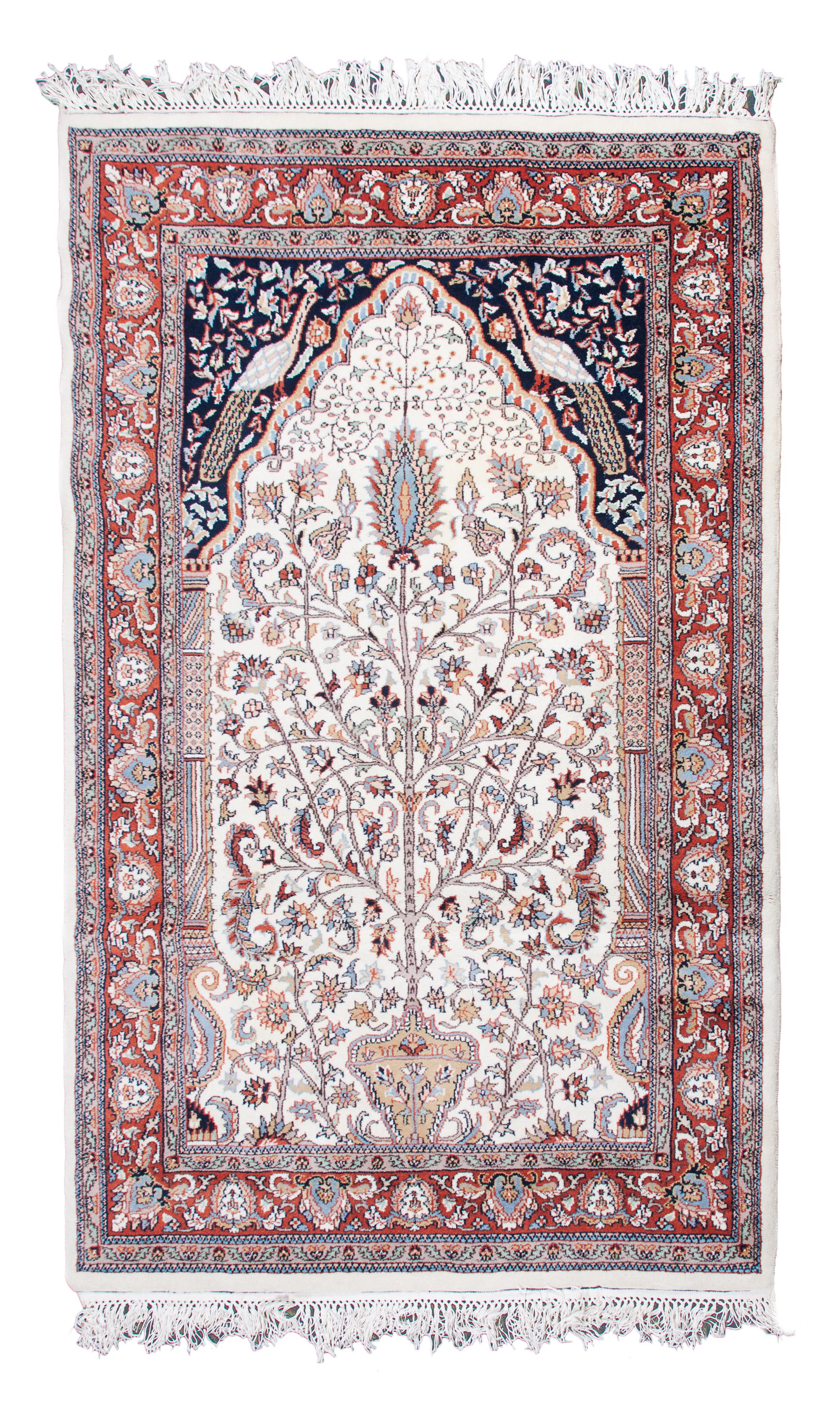 A Persian Wool Prayer Rug 6 feet 2 inches x 4 feet 1 inch. — 2ND HALF 20TH CENTURY