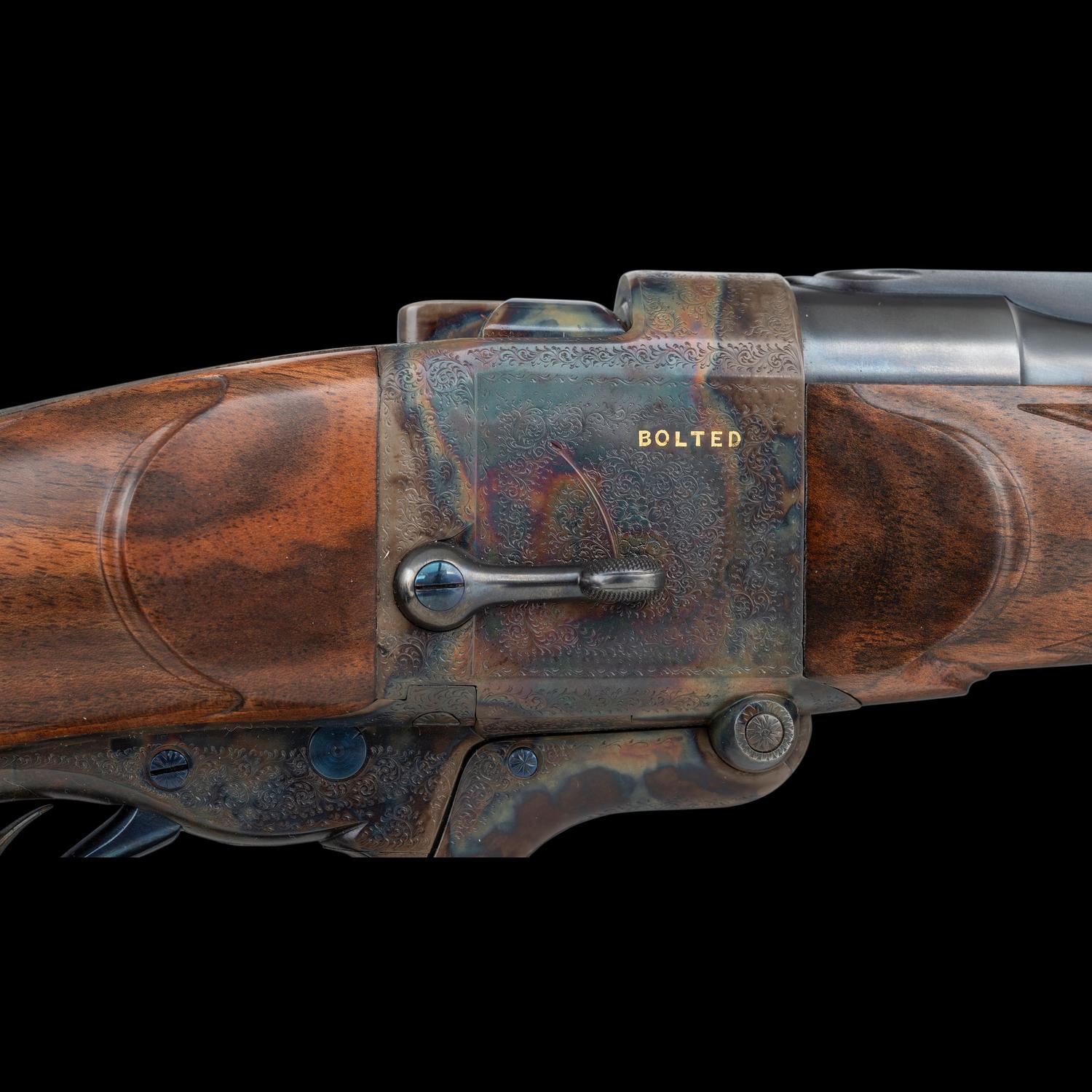 *George Gibbs Number 1 Farquharson Action Rifle in 7x57mmR Rebuilt by Stephen Heilmann and Darwin Hensley
