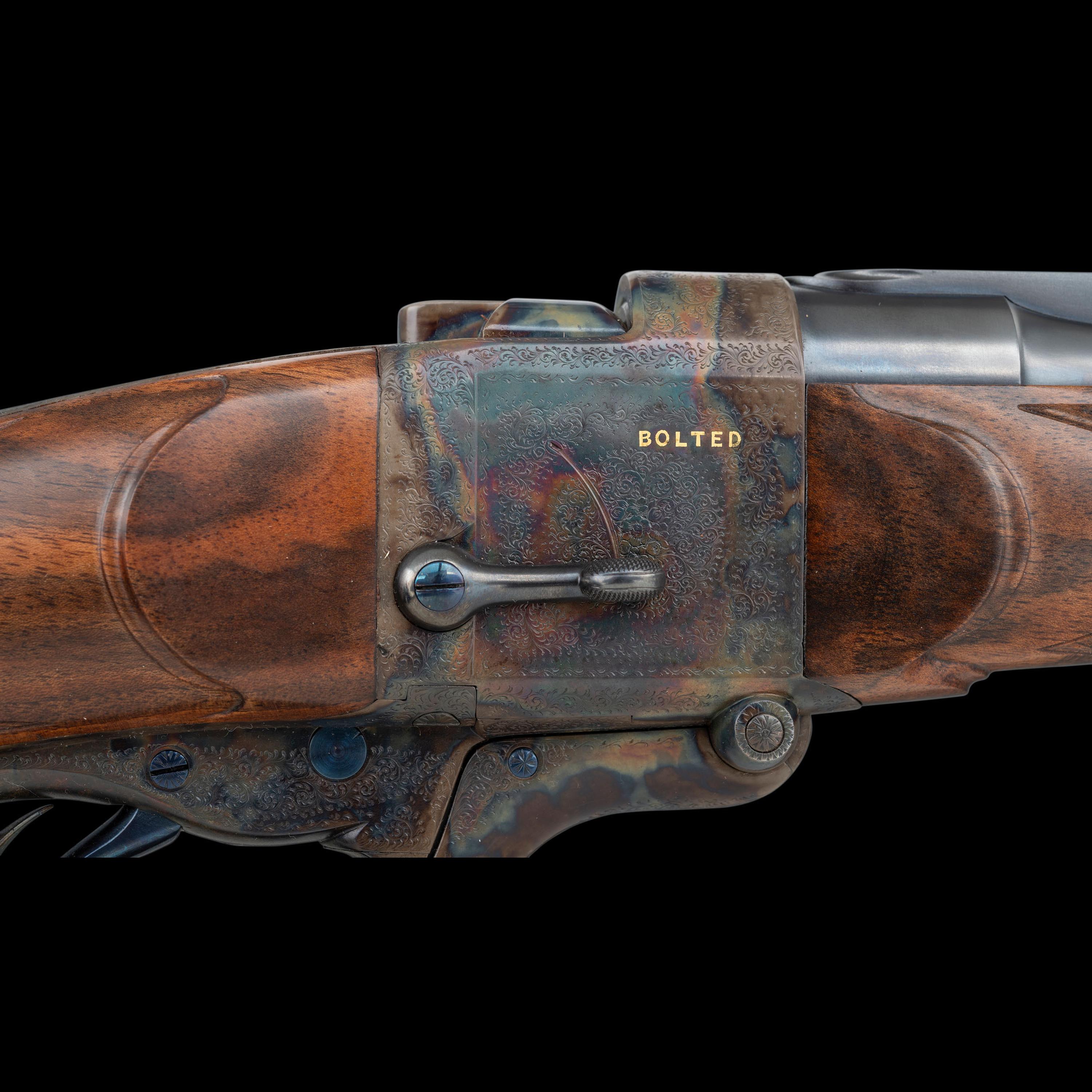 *George Gibbs Number 1 Farquharson Action Rifle in 7x57mmR Rebuilt by Stephen Heilmann and Darwin Hensley