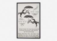 [Children's & Illustrated] Gorey, Edward: Group of 8 Framed Posters and Prints