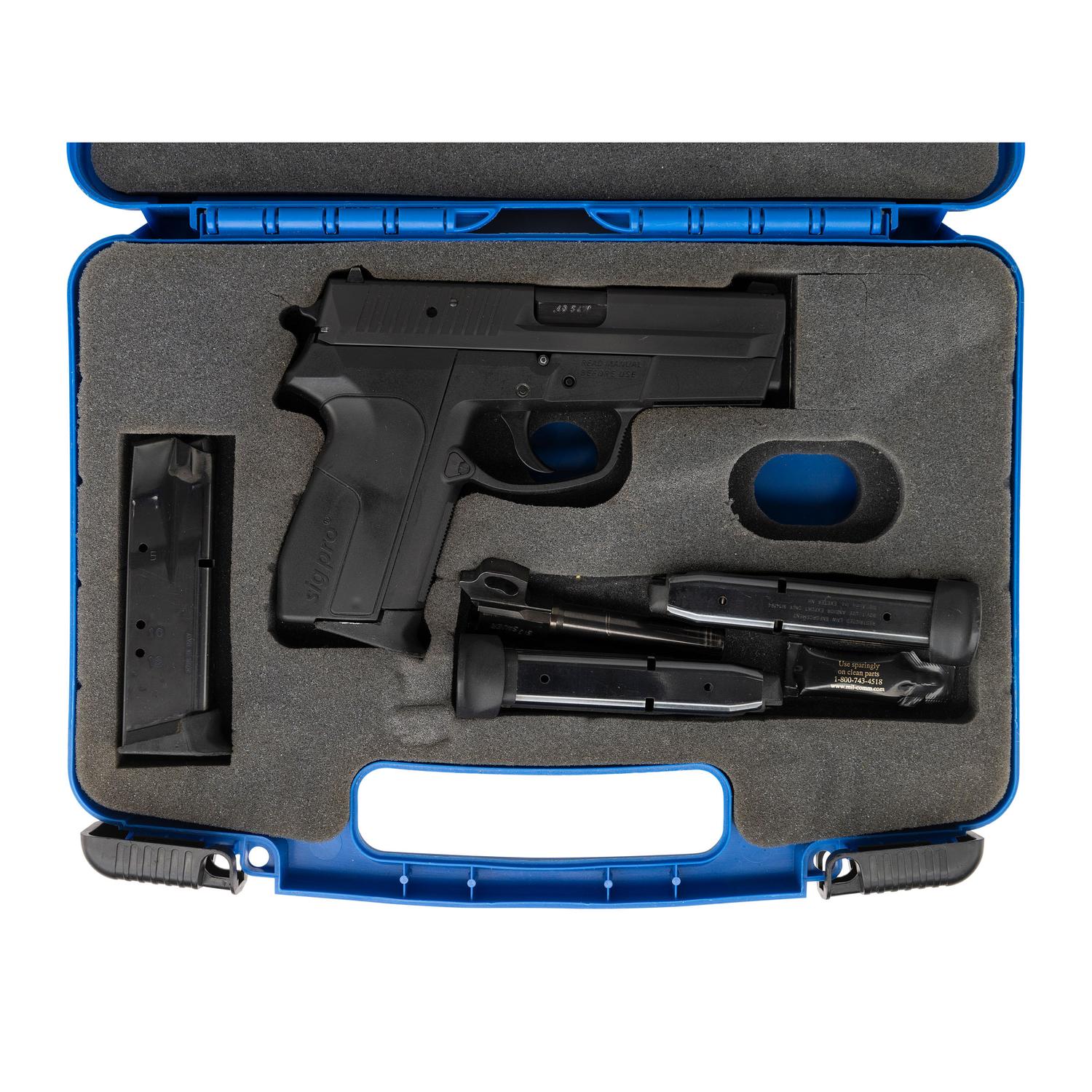 *Sig Sauer SP 2340 in Box with .40 S&W and .357 Sig Barrels and Accessories