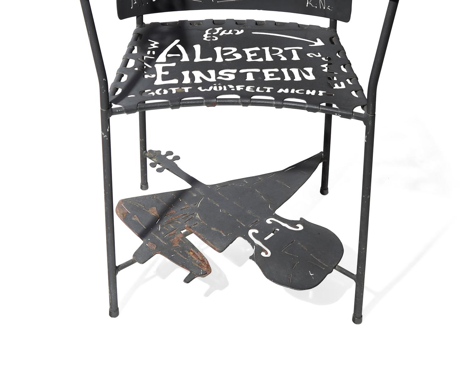 Niemi, Ries. Commemorative Metal Albert Einstein Chair
