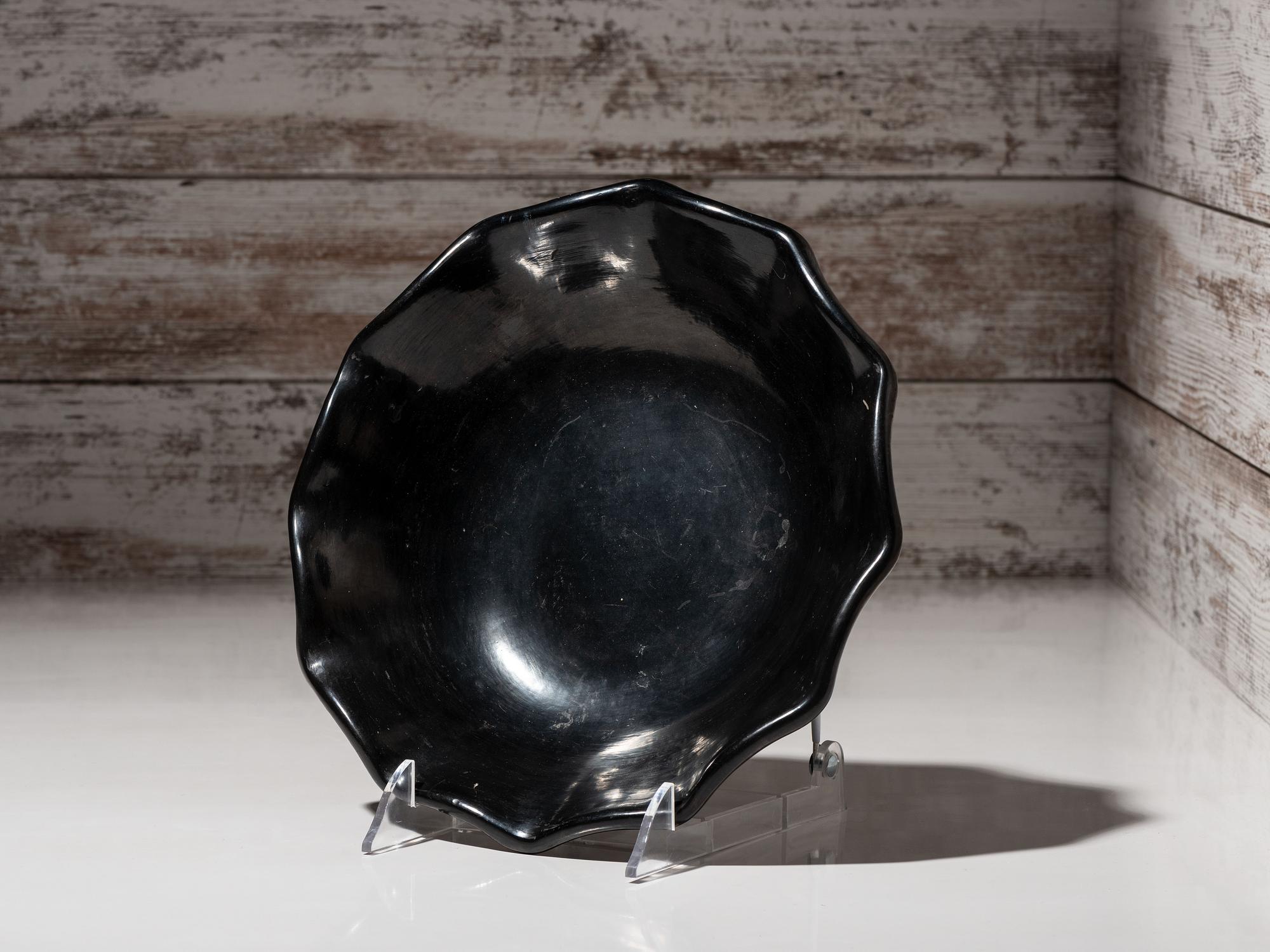 Blackware Pottery Bowl