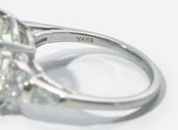 A Raymond Yard 6.53 Carat Round Brilliant-Cut Diamond and Platinum Ring