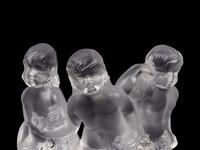 A Lalique Luxembourg Figural Group