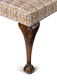 A George II Style Walnut Stool