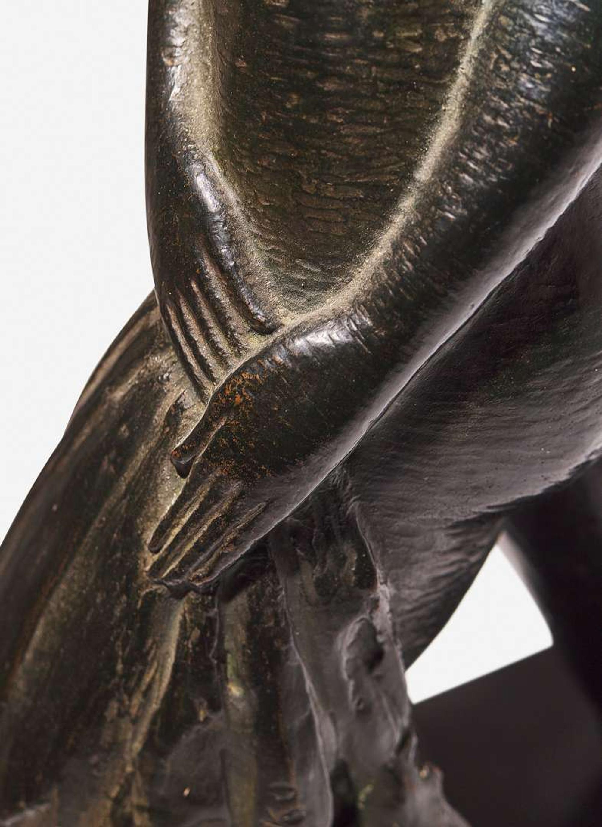 Alexander Archipenko (American/Ukrainian, 1887-1964) - Walking, Schreitende