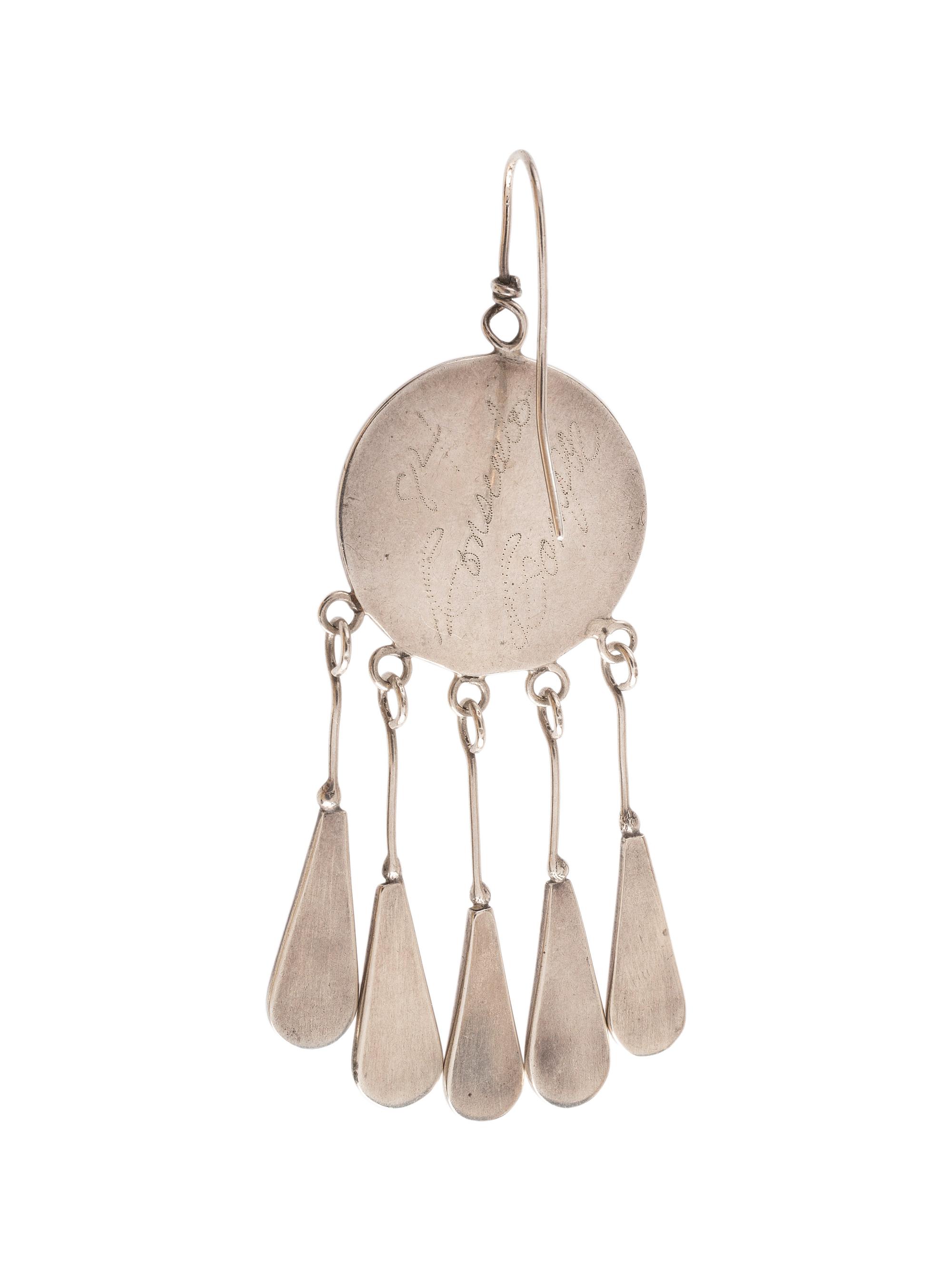 Group of Pueblo and Zuni Inlaid Earrings