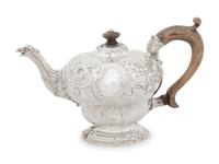 A Georgian Silver Teapot