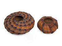 Two Woven Baskets