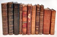 A Group of Leather Bound Books