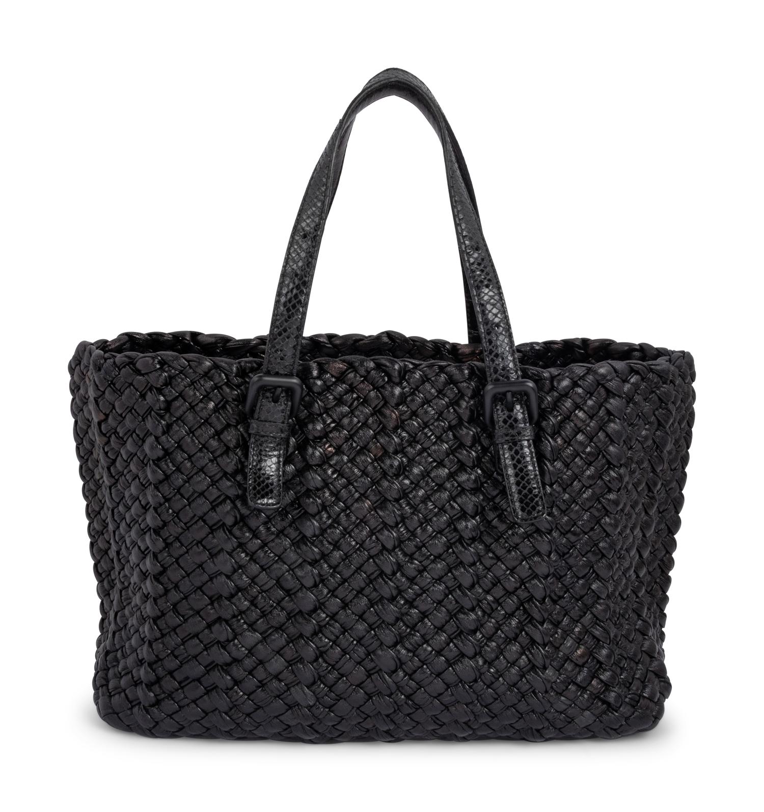 Bottega Veneta Intrecciato Leather Tote with Pouch, c. 2015-20