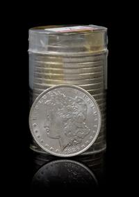 A Group of Twenty United States 1886 Morgan Silver Dollars