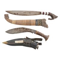 Two Ethnographic Edged Weapons: Nepalese Kukri and Filipino Barong