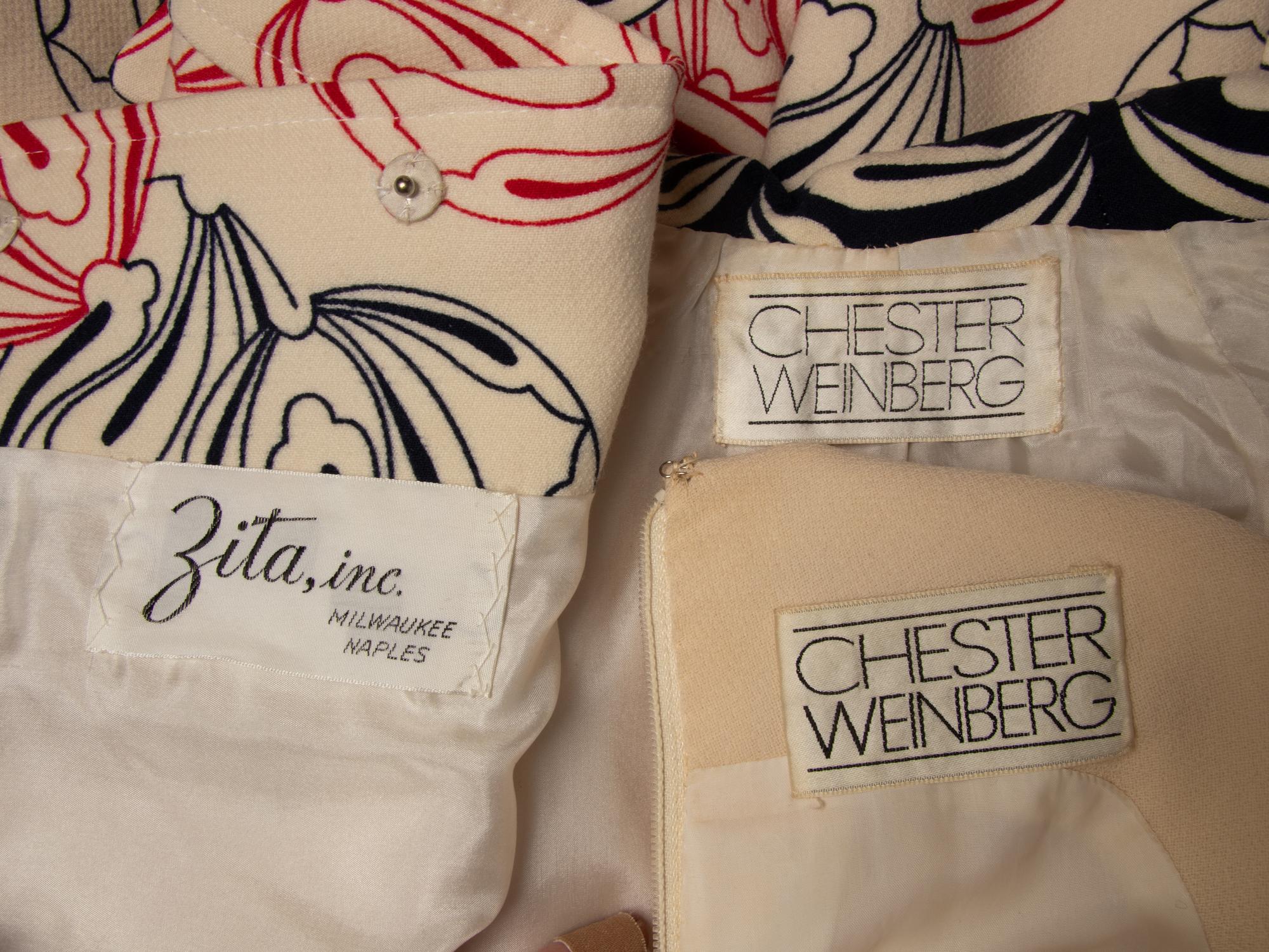 Chester Weinberg, Jacket & Dress Ensemble