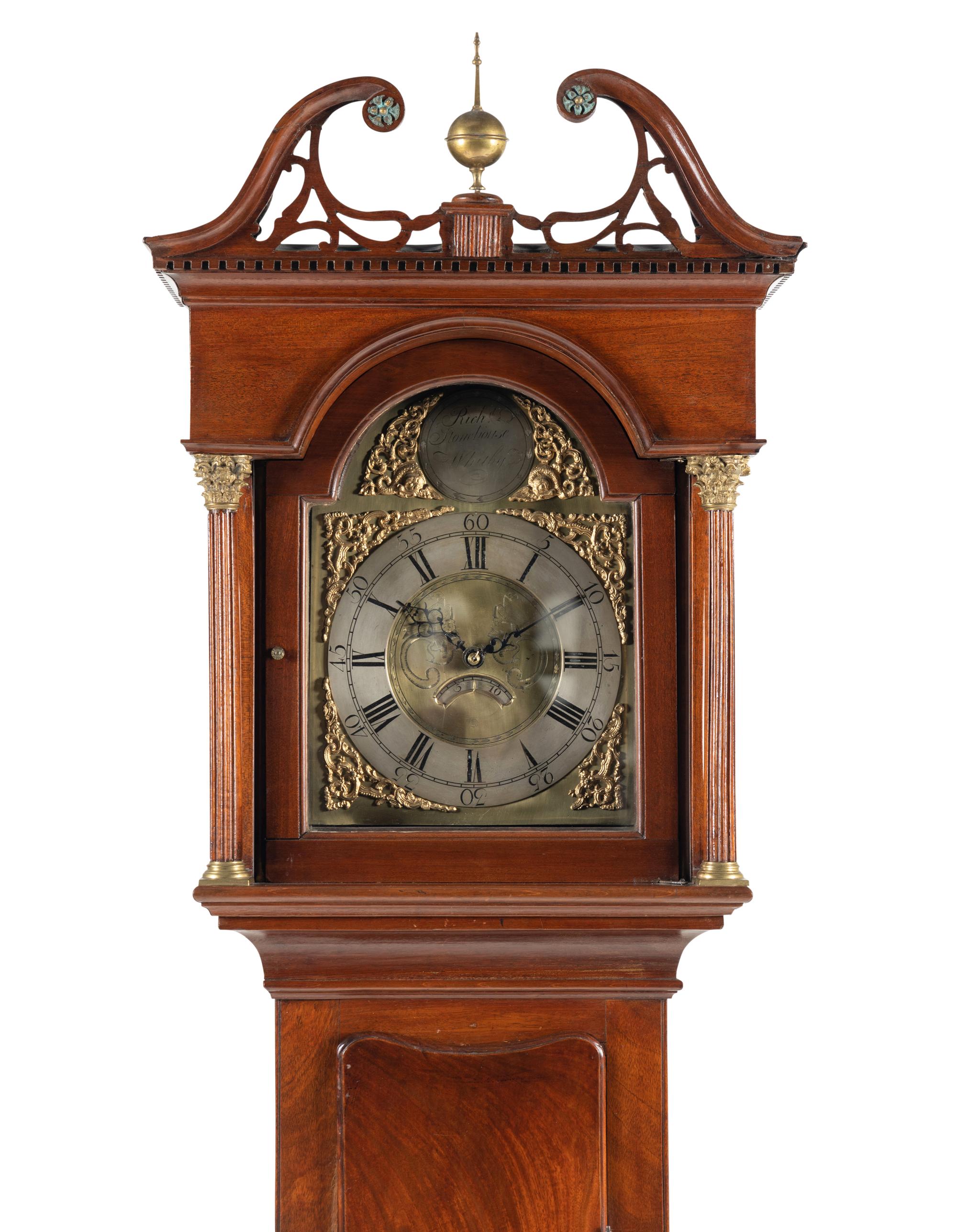 A George III Mahogany Tall Case Clock