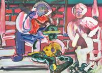 Romare Bearden (American, 1911-1988) — Louisiana Serenade (from Jazz) , 1979