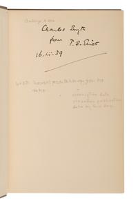 ELIOT, T.S. (1888-1945). The Family Reunion. London: Faber & Faber Limited, 1939.