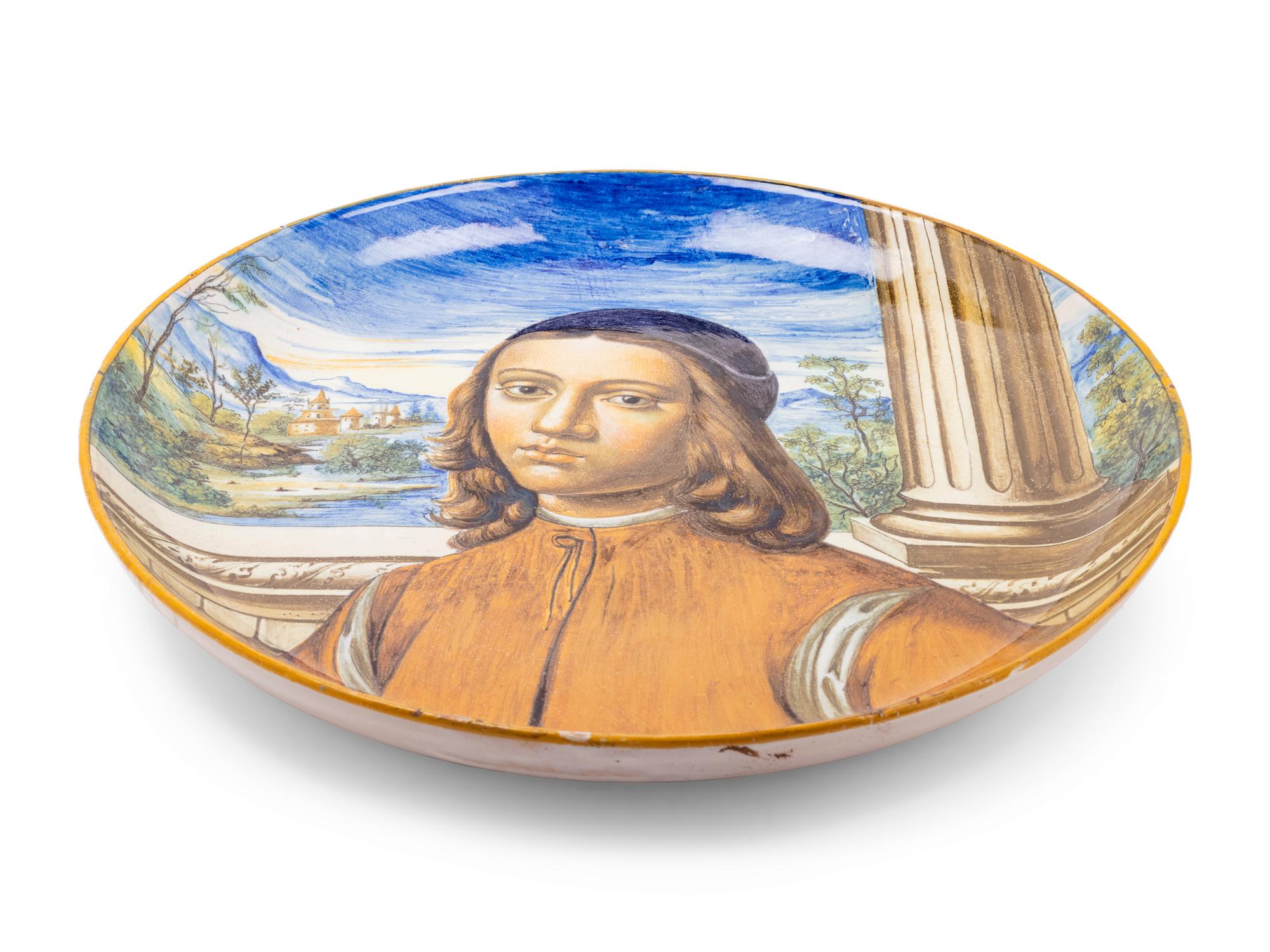 An Italian Majolica Charger