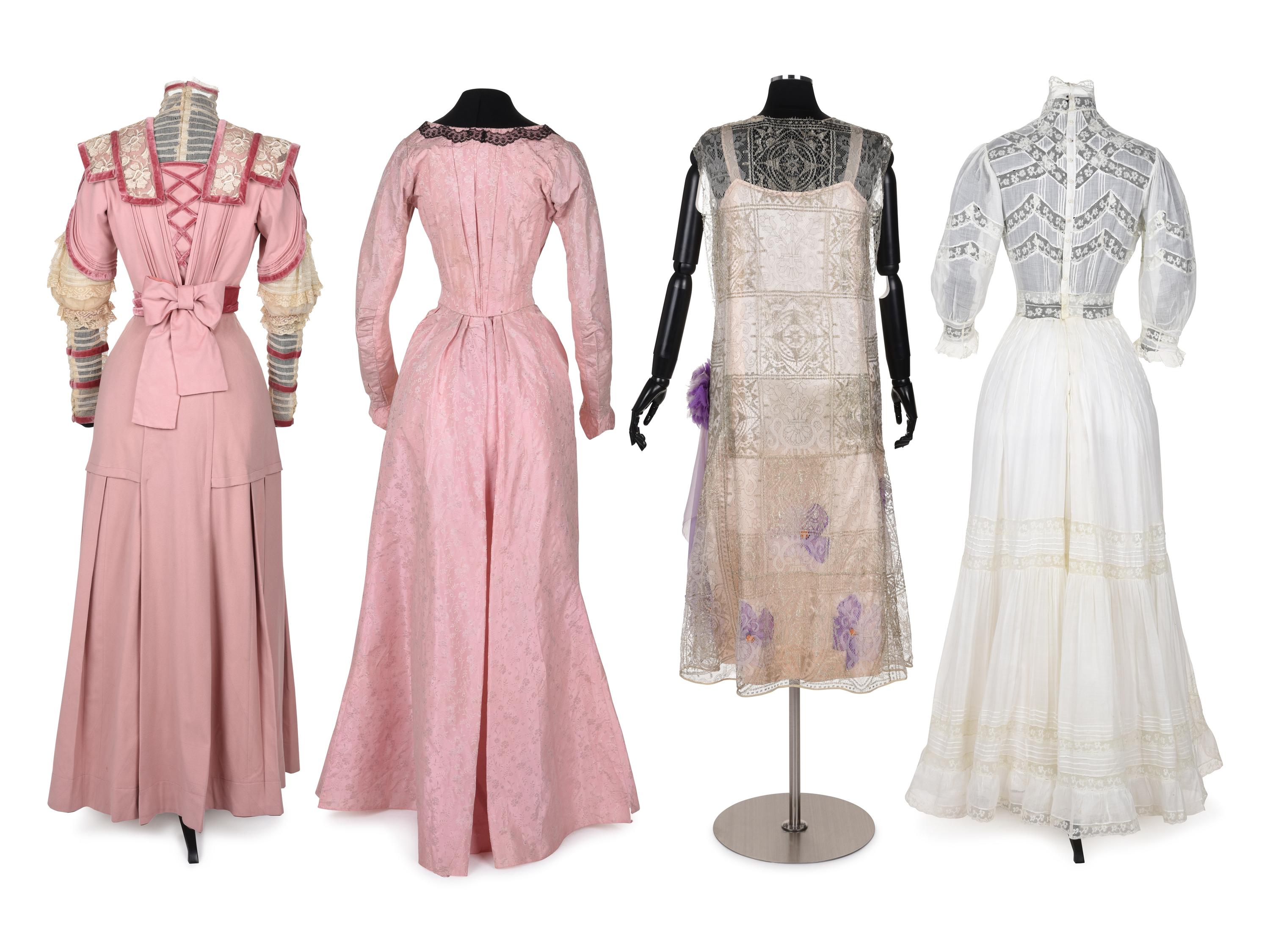 Four Early 20th Century Dresses