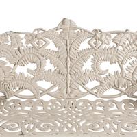 A Four-Piece Cast Iron Garden Seating Suite