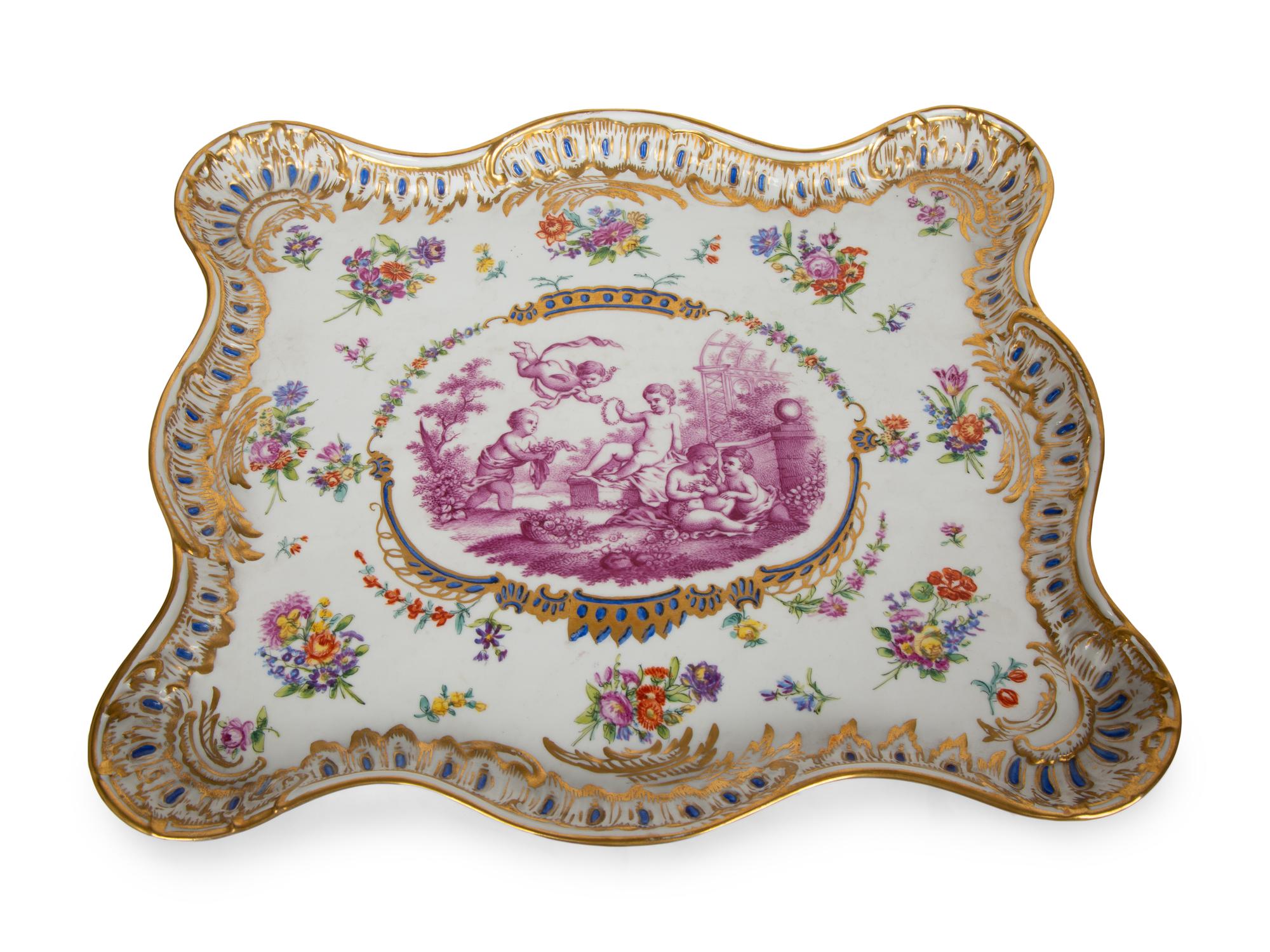 A Meissen Porcelain Coffee Service — 19TH CENTURY