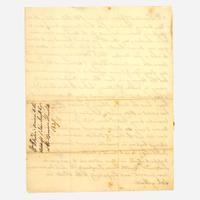 [Pennsylvania] [State in Schuylkill] Fisher, William Wharton Manuscript Speech