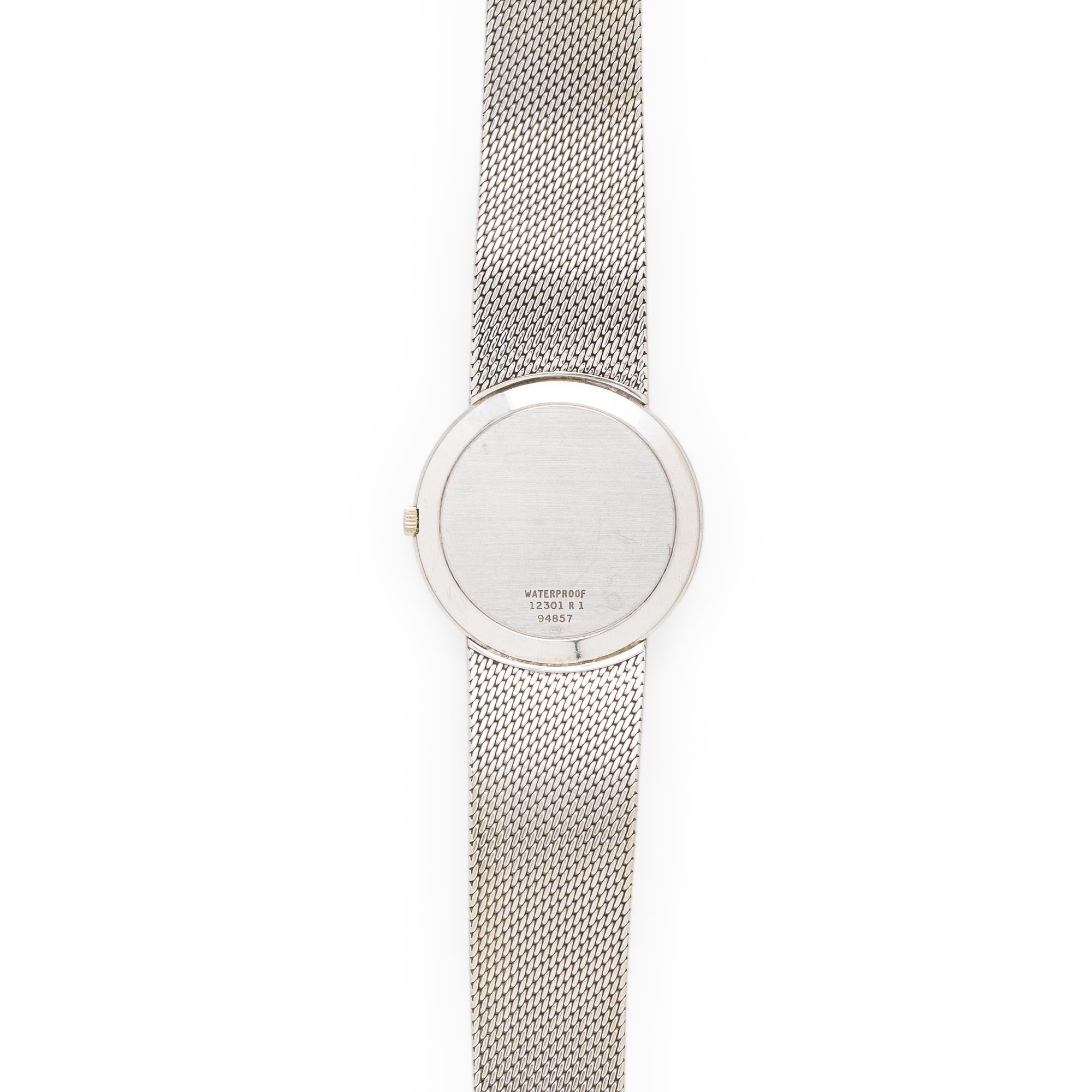 Piaget, 18K White Gold 'Ultra-Thin Automatic' Watch