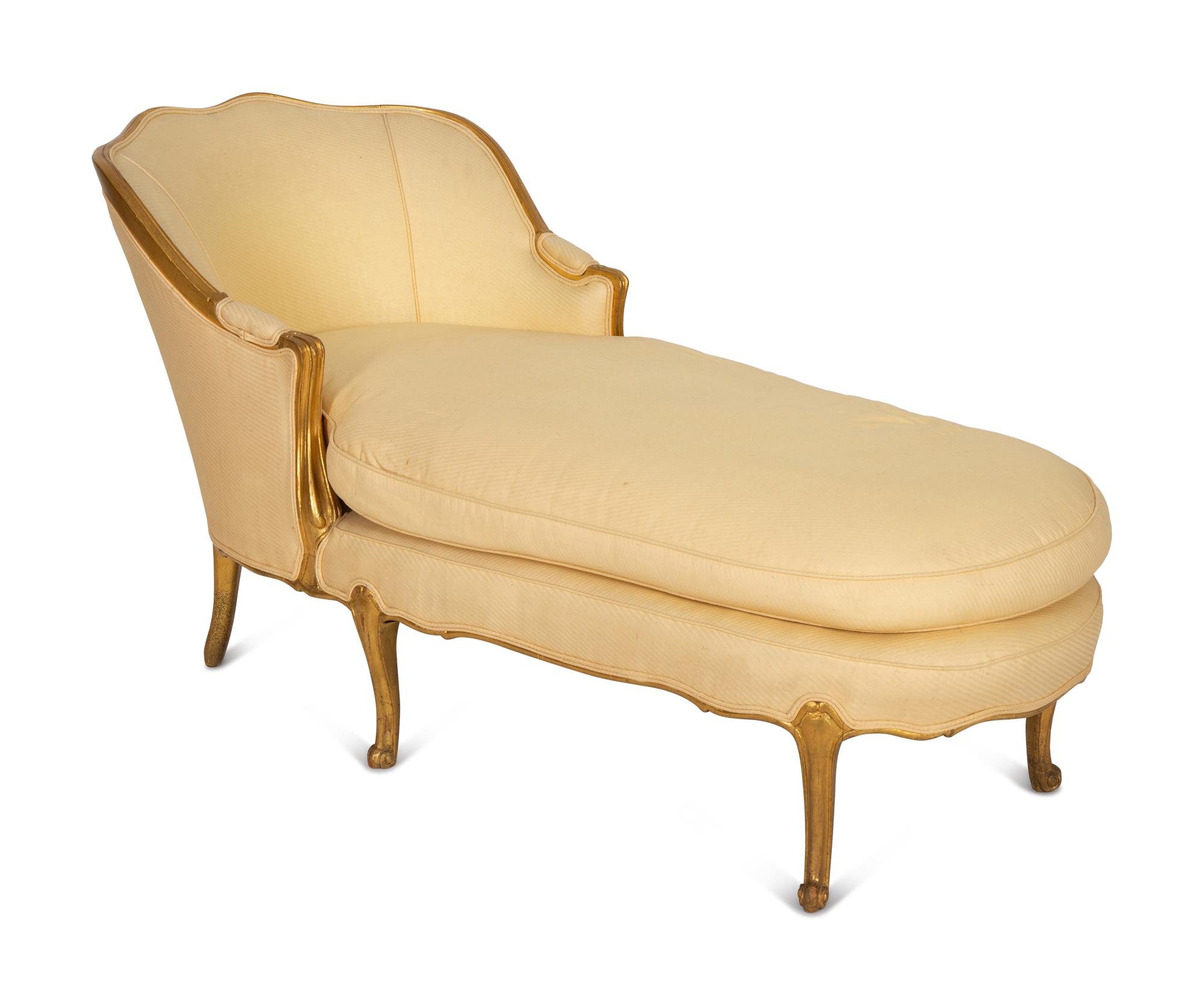 A Louis XV Style Chaise Longue